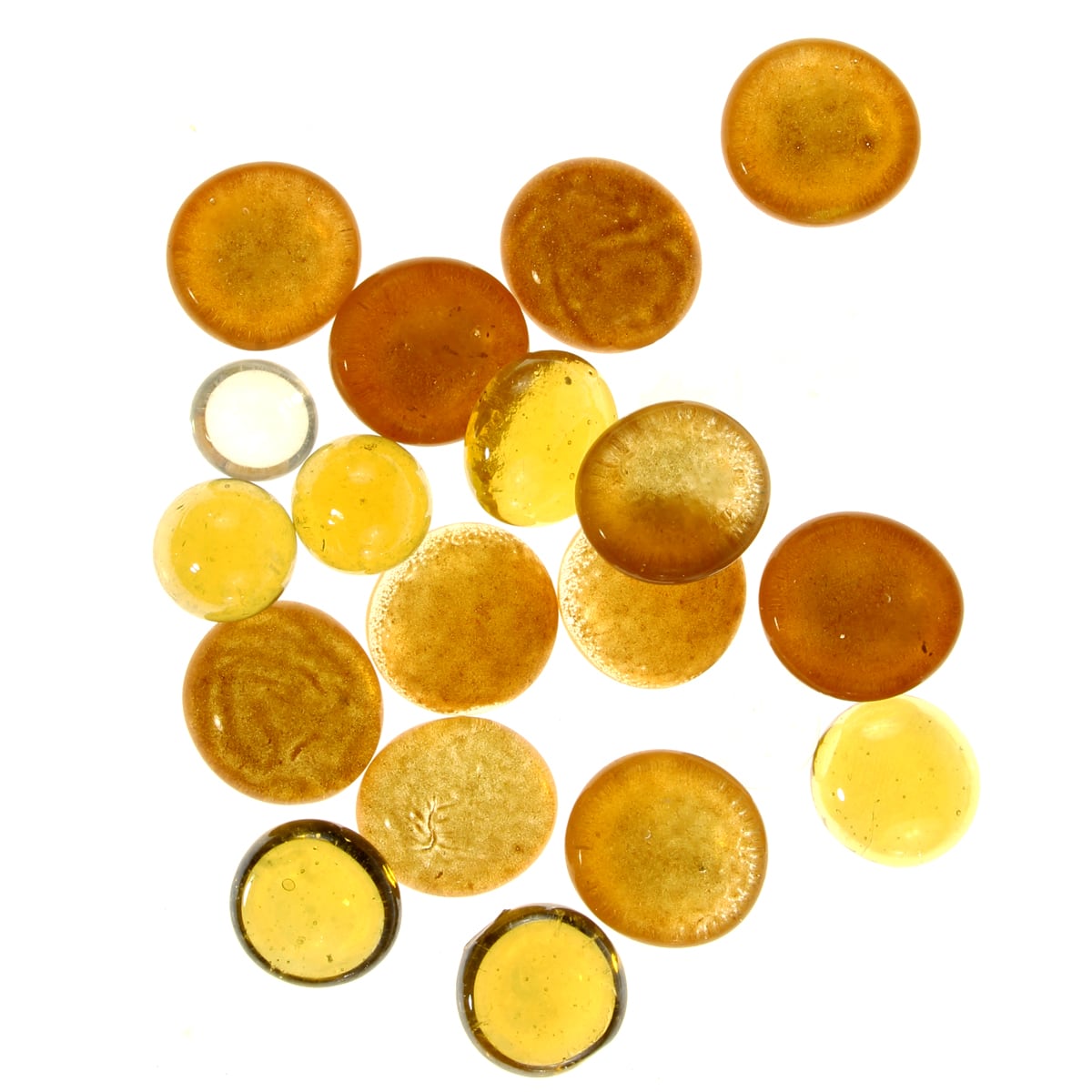 Amber Mosaic Glass Gems by Ashland™