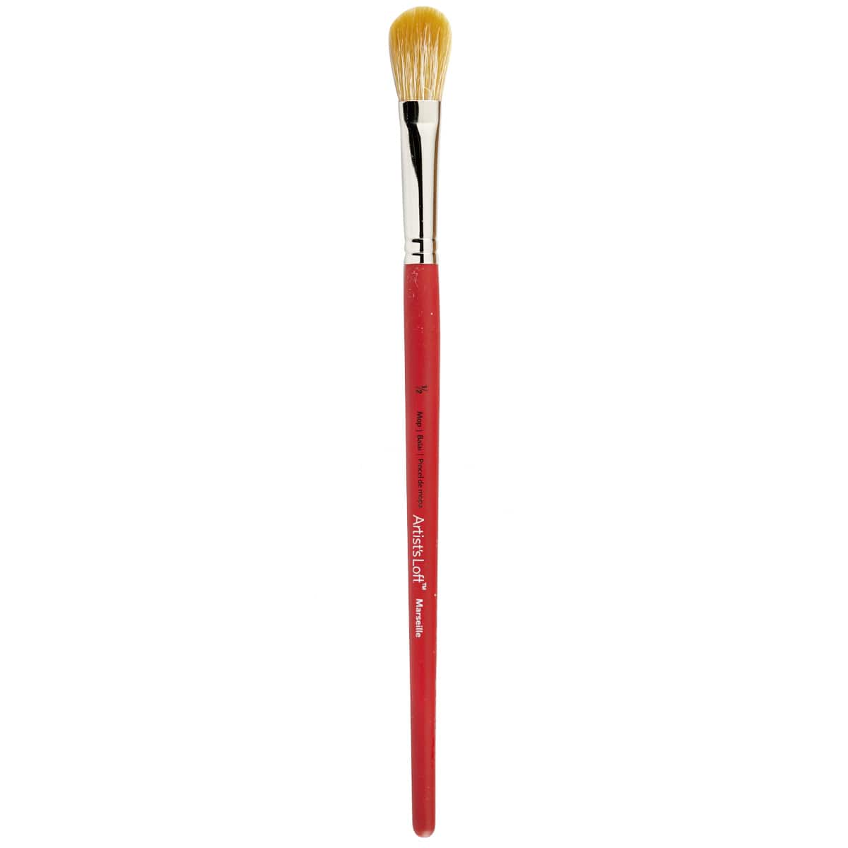 12 Pack: Marseille Golden Camel Short Handle Mop Brush by Artist's Loft™