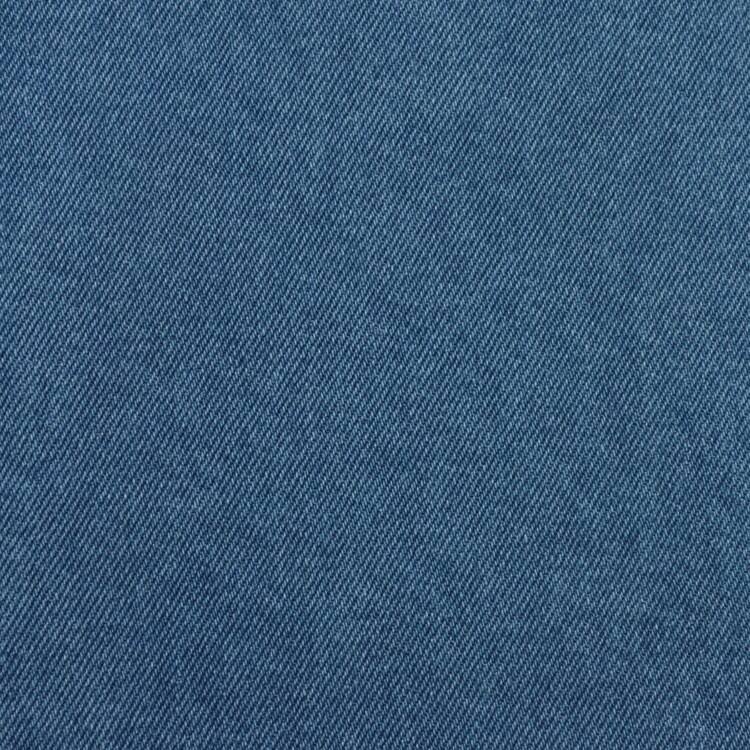 Washed Indigo Blue Upholstery Denim