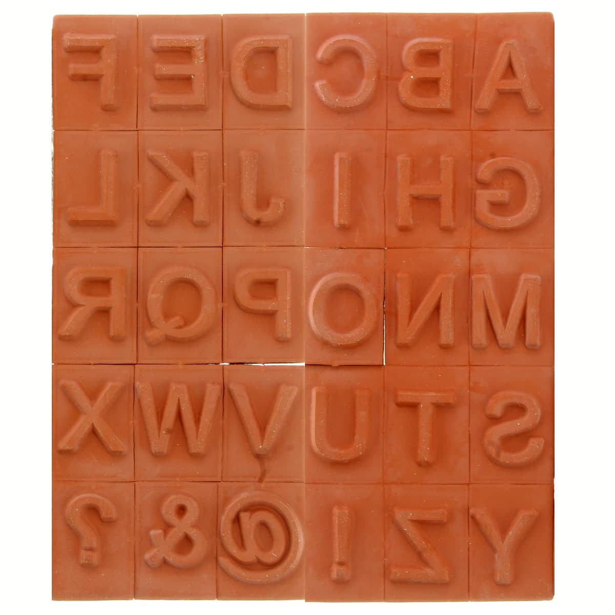 6 Pack: Upper Case Alphabet Wood Stamp Kit by Recollections™