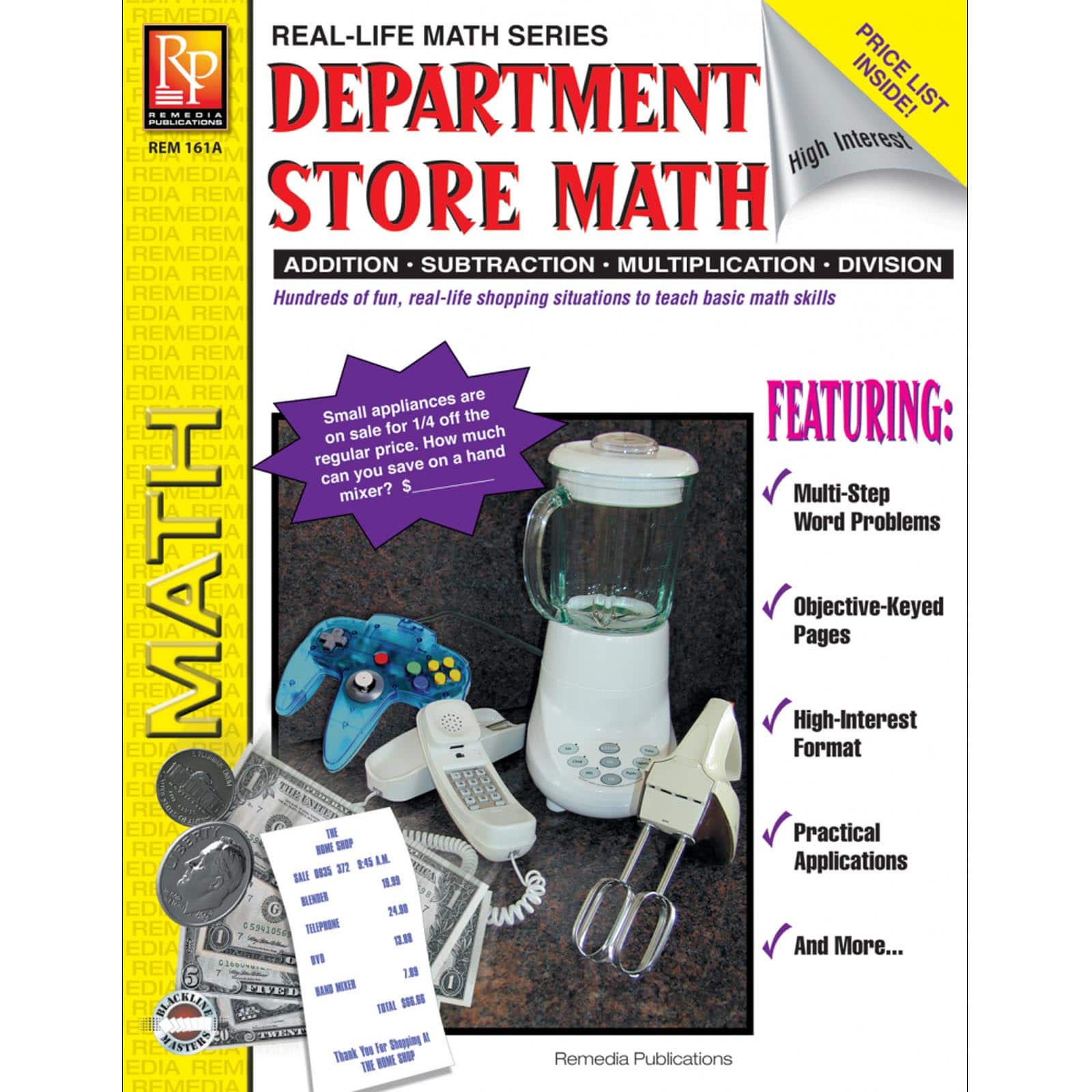 Download Department Store Math Activity Book Grade Level 4 8