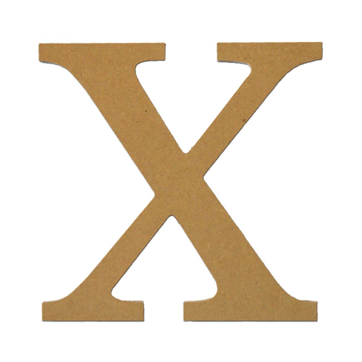 8 Greek Letter by Make Market | Unfinished - Chi | 8 in