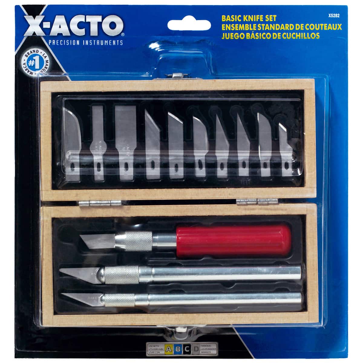 X-Acto X5282 Basic Utility Knife Set- Carry Chest-14 Piece - Surry General  Store
