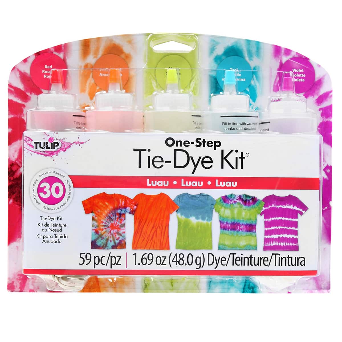 Tulip® One-Step Tie-Dye Kit®, Medium