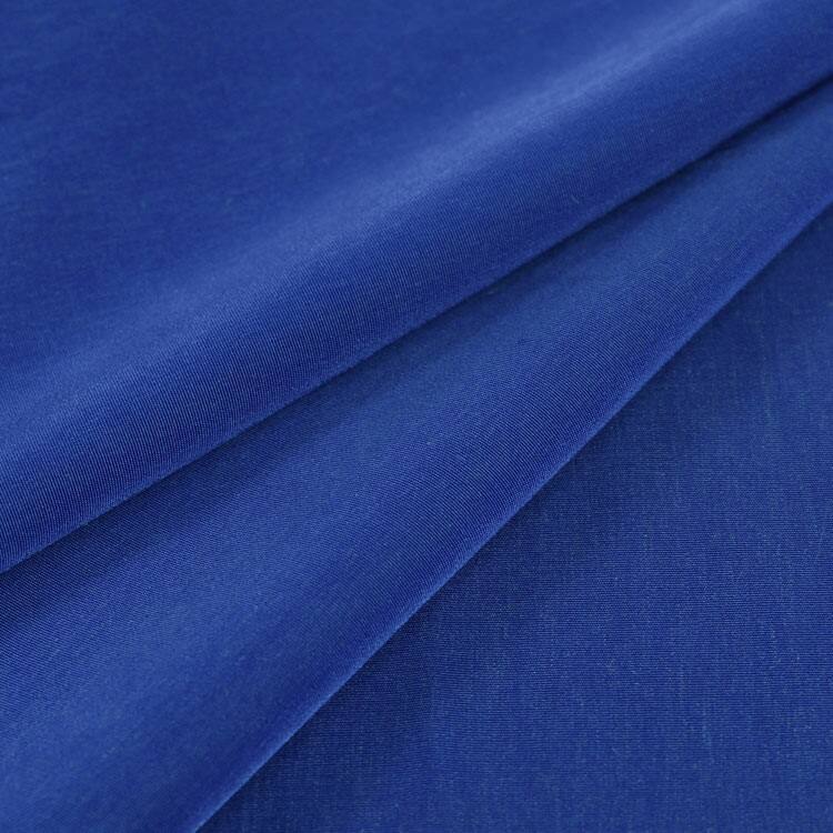 Royal Blue Polyester Poplin Fabric