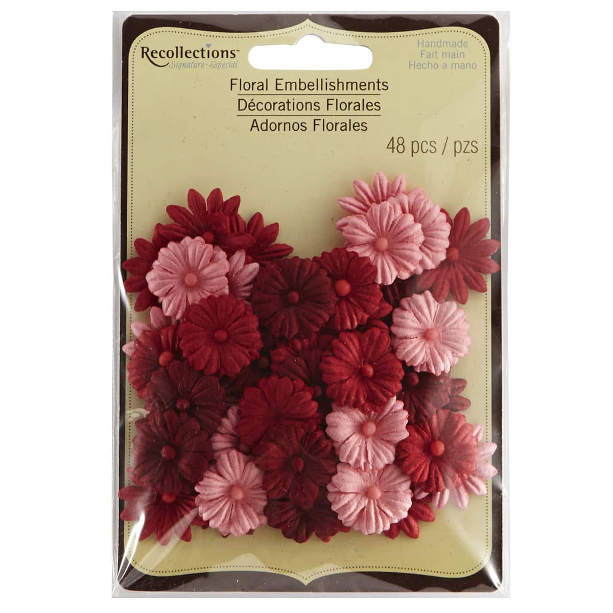 12 Packs: 48 ct. (576 total) Daisy Floral Embellishments by Recollections™