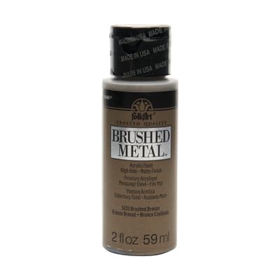 FolkArt® Brushed Metal™ Matte Finish Acrylic Paint, 2 oz.