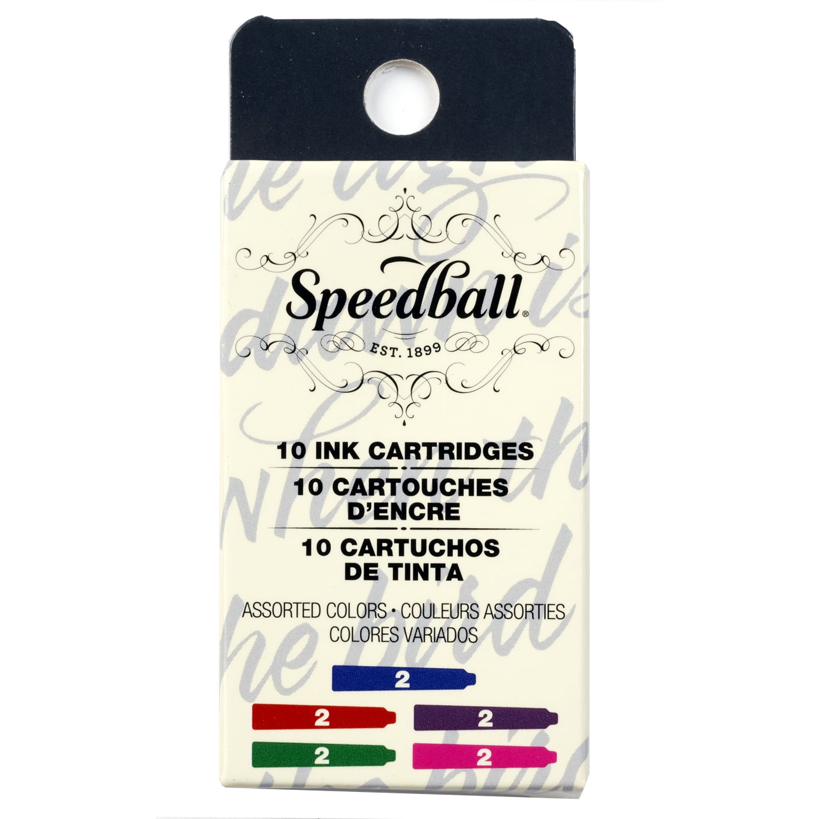 12 Packs: 10 ct. (120 total) Speedball&#xAE; Calligraphy Ink Cartridges