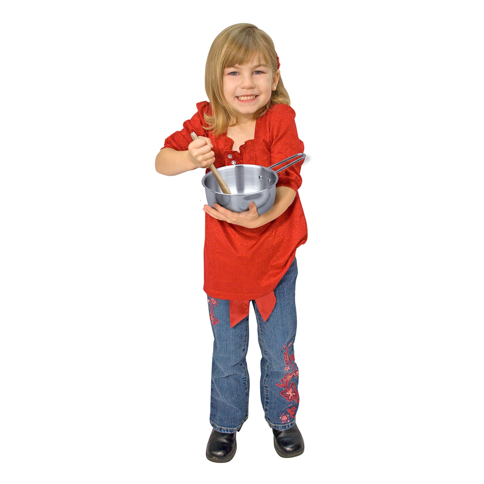 melissa and doug stainless steel pots