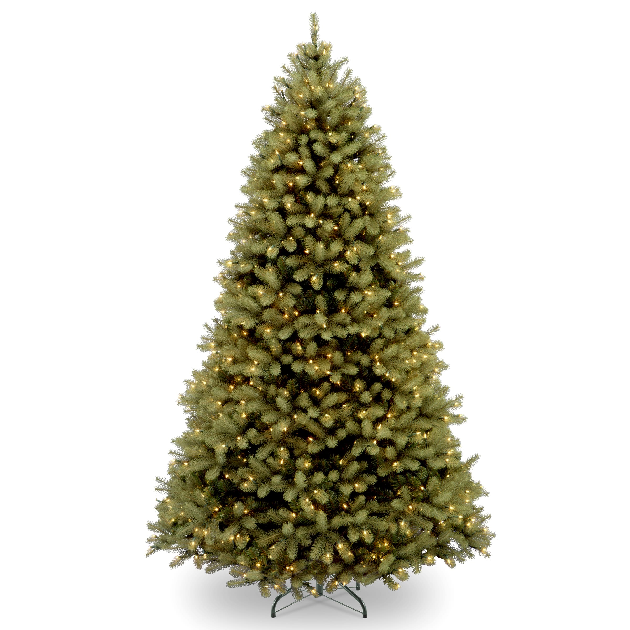 6 Ft. Pre-Lit Feel Real® Downswept Douglas Fir Full Artificial Christmas Tree, Clear Lights