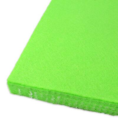 Neon Green Adhesive Felt Sheets