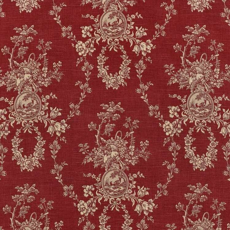 Country House Toile Red