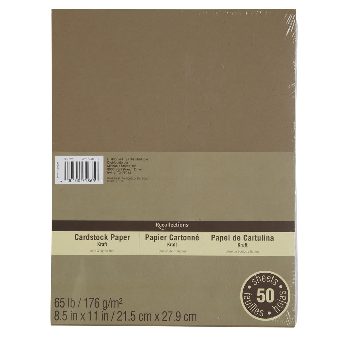 kraft paper cardstock