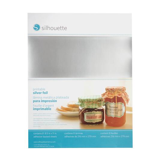 Find The Silhouette Printable Foil Silver At Michaels Find The Silhouette Printable Foil Silver At Michaels