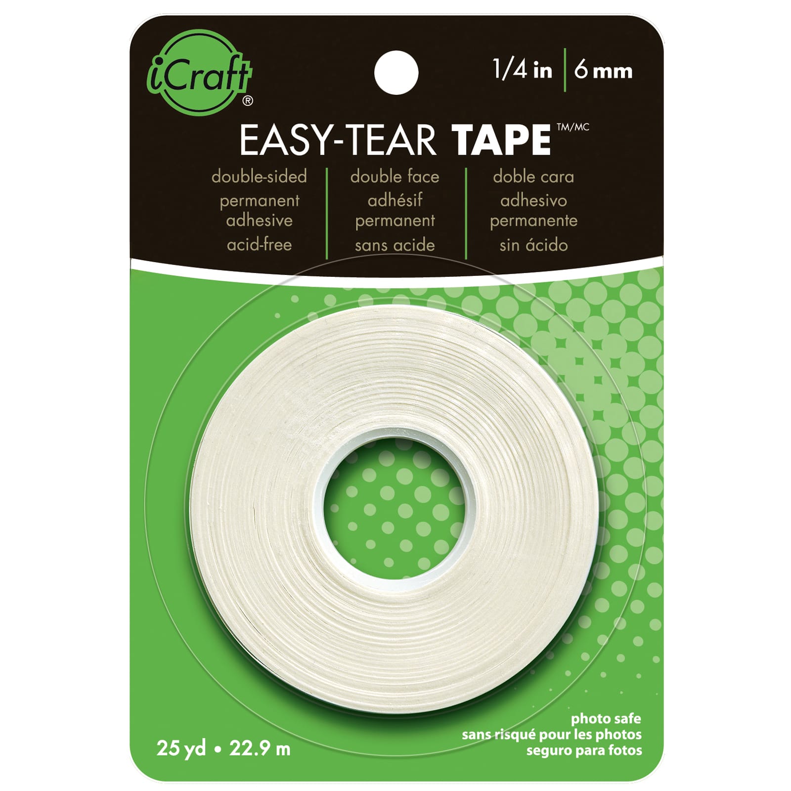 24 Pack: iCraft&#xAE; Easy-Tear Tape&#x2122;, 1/4&#x22;