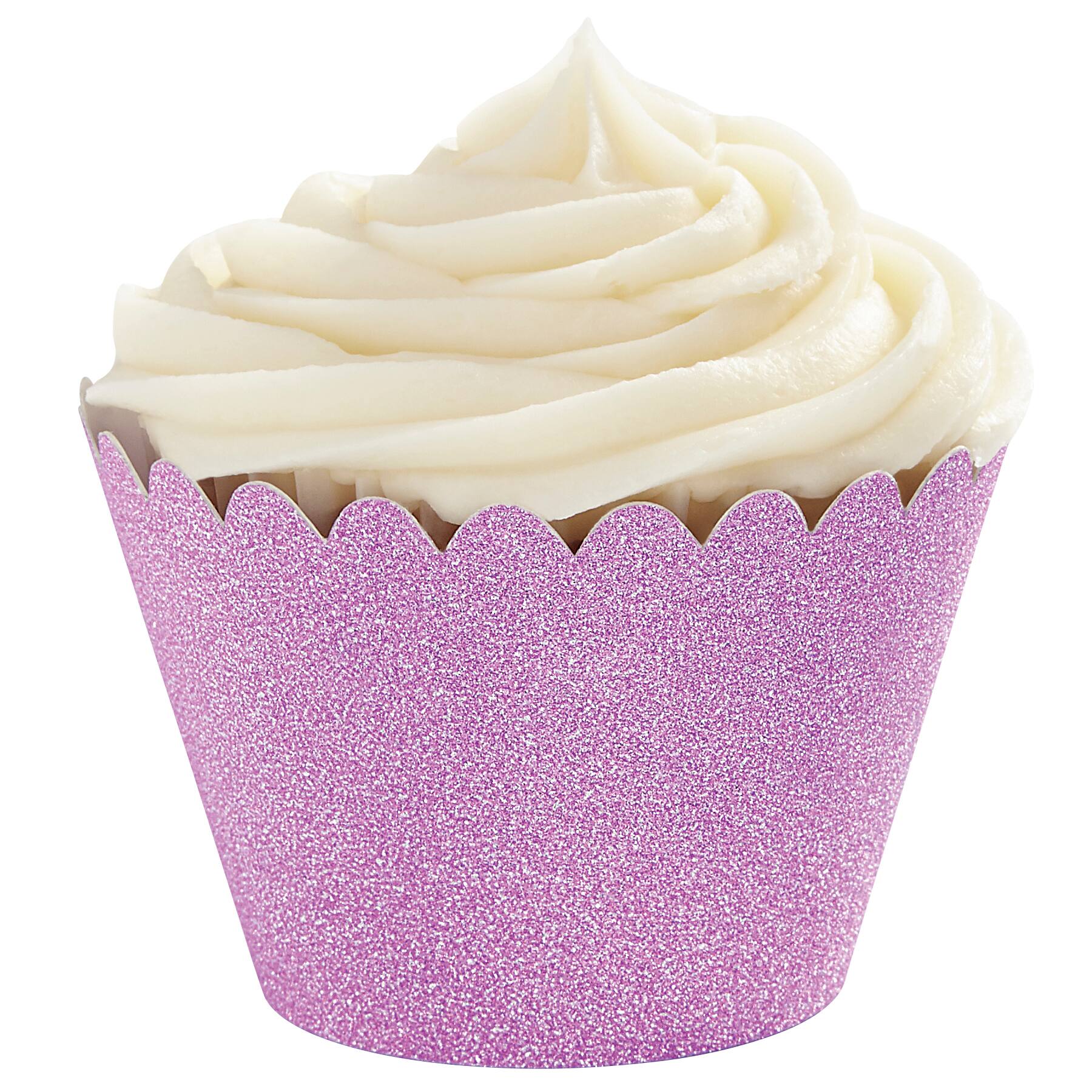Buy the Glitter Cupcake Wrappers By Celebrate It® at Michaels
