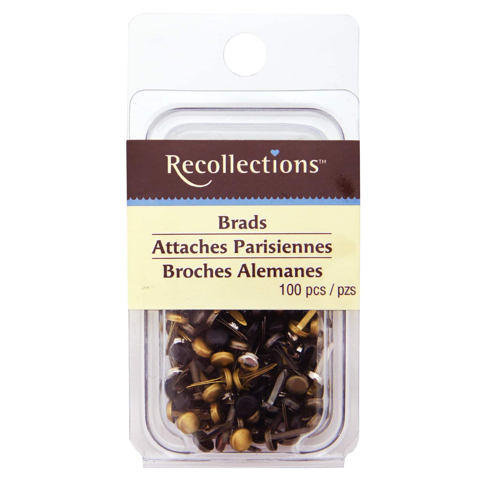 Gold Mini Brads by Recollections™