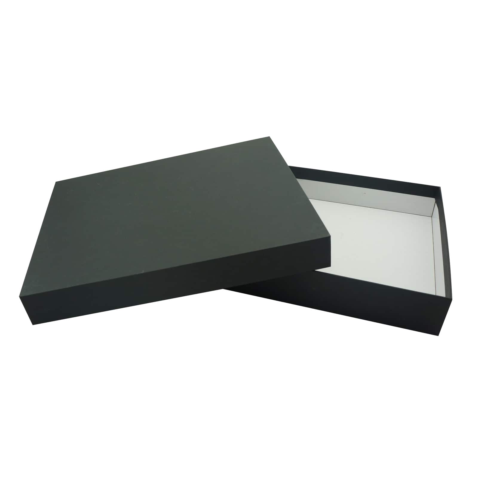 Photo Box, Gift Box, Box, 23 X 16.5 X 2.5 Cm DIN C5, Black 