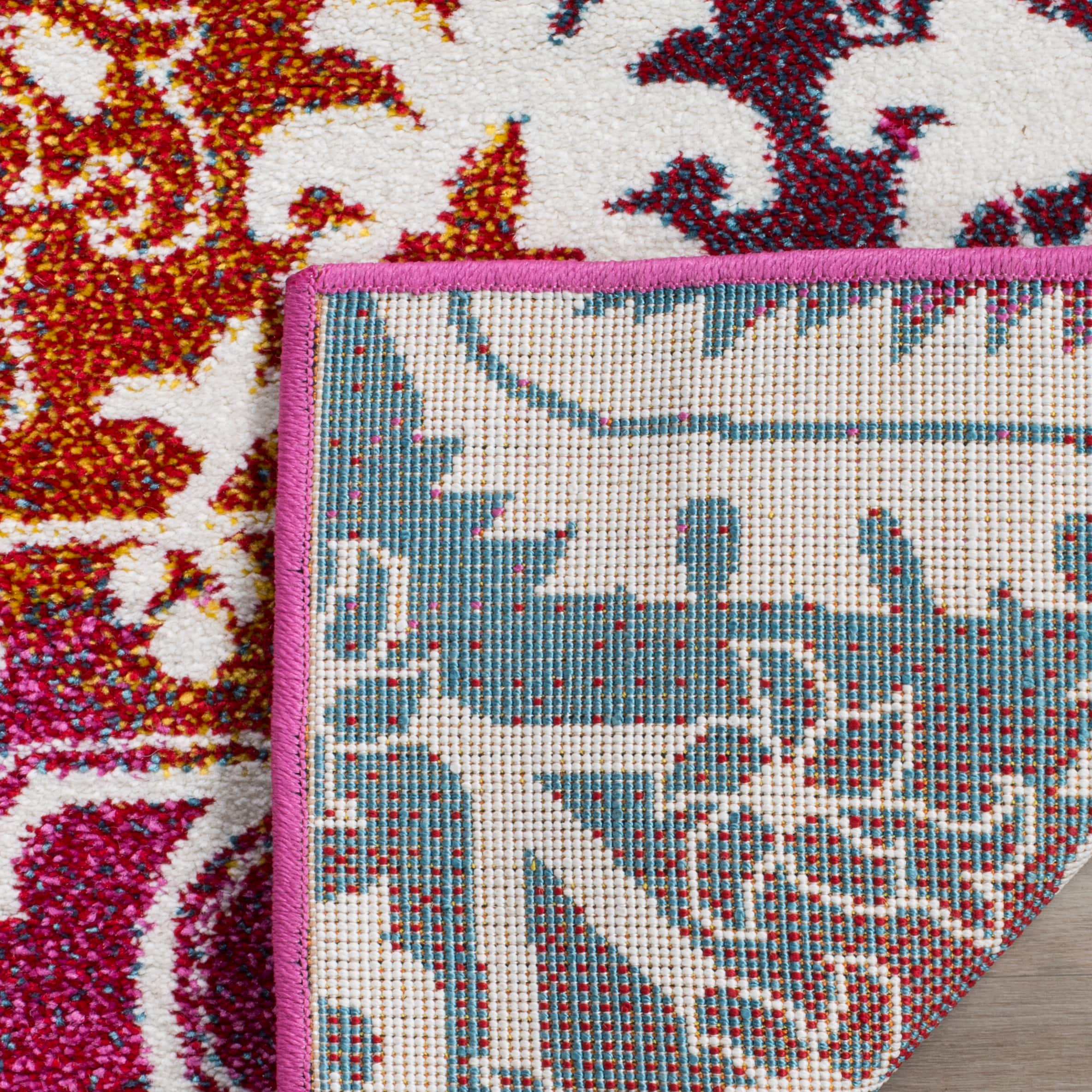 Water Color Boho Contemporary 2&#x27;-2&#x22; X 8&#x27; Area Rug