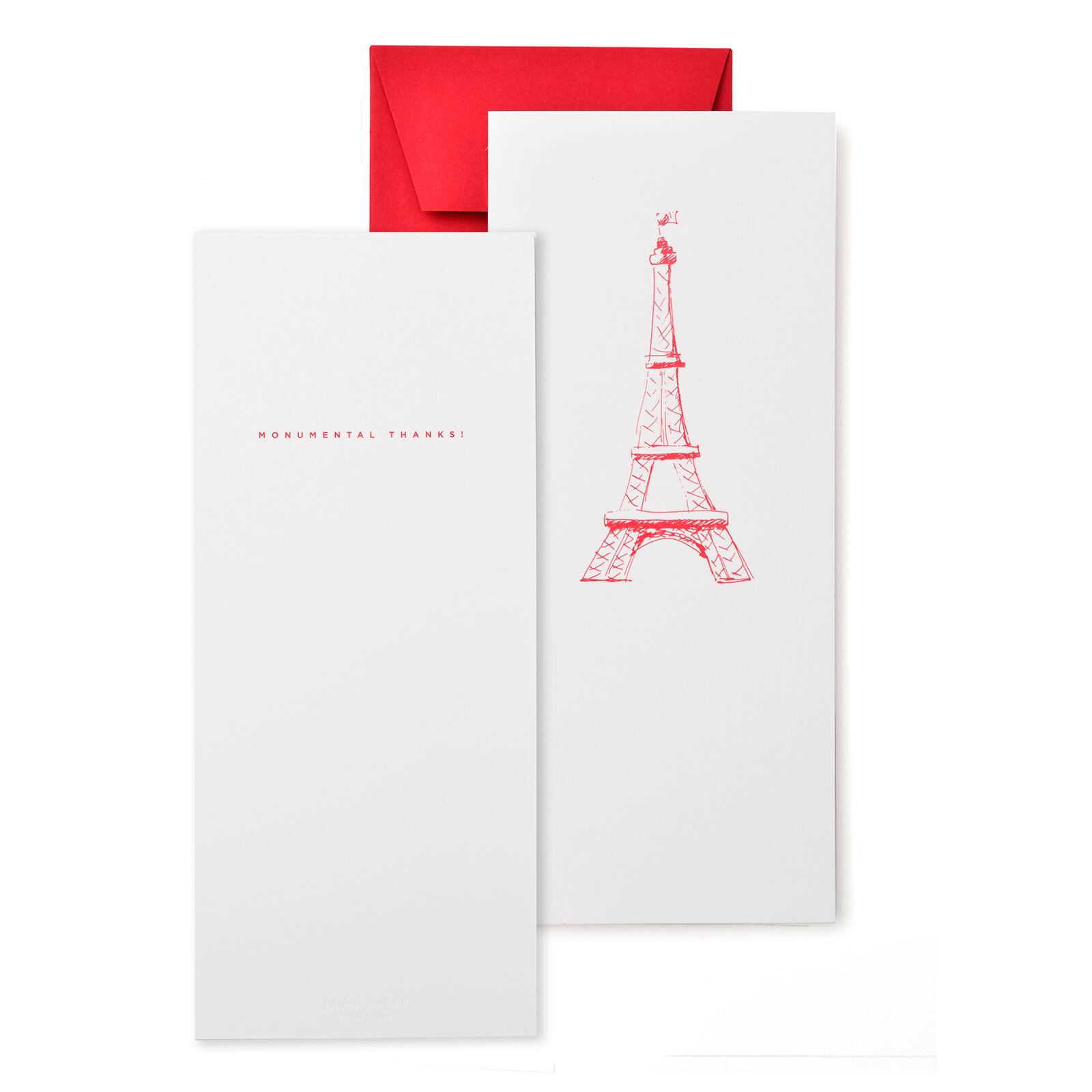 Mara-Mi Eiffel Tower Thank You Card in White | Michaels®