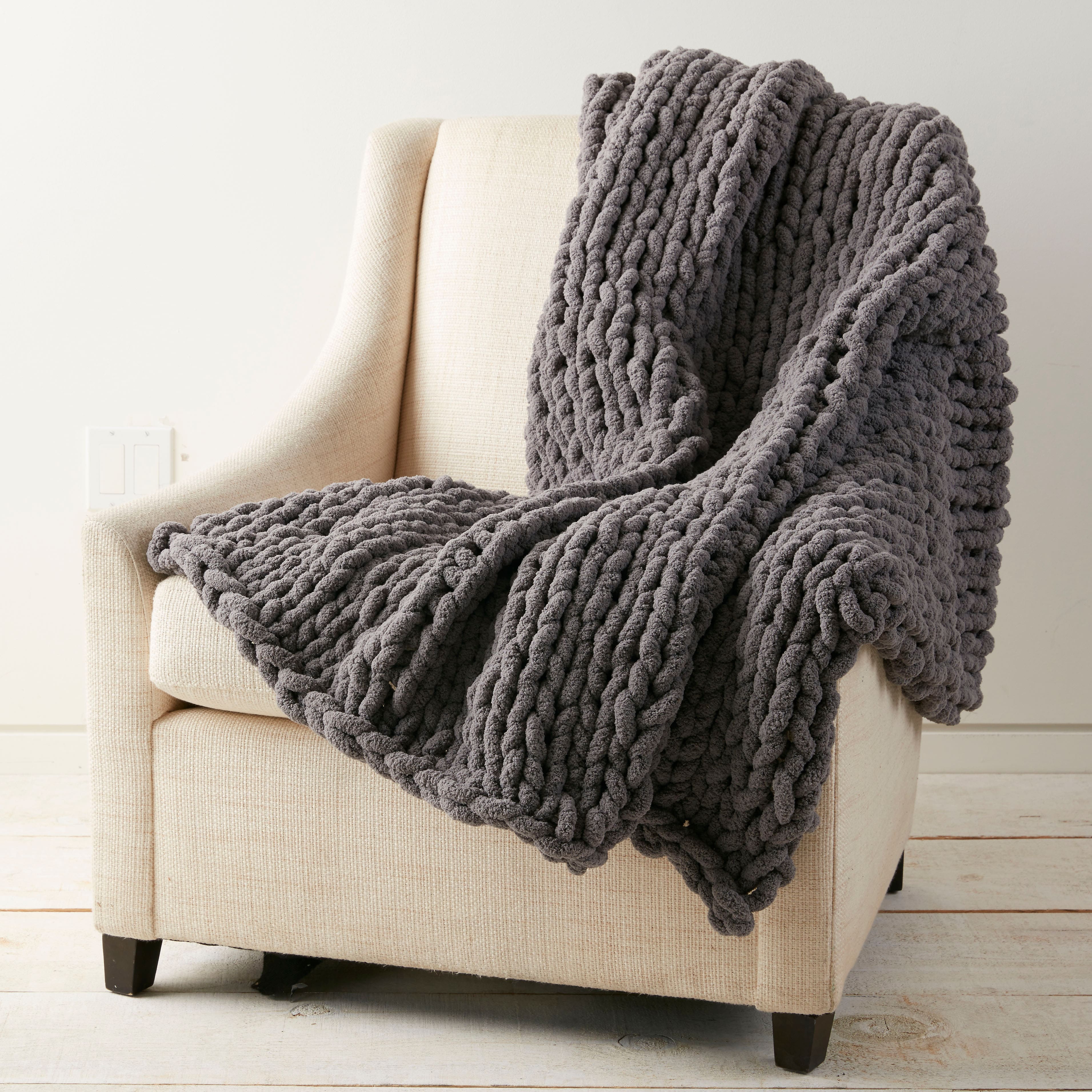 Bernat® Blanket Big™ Super Simple Blanket To Knit
