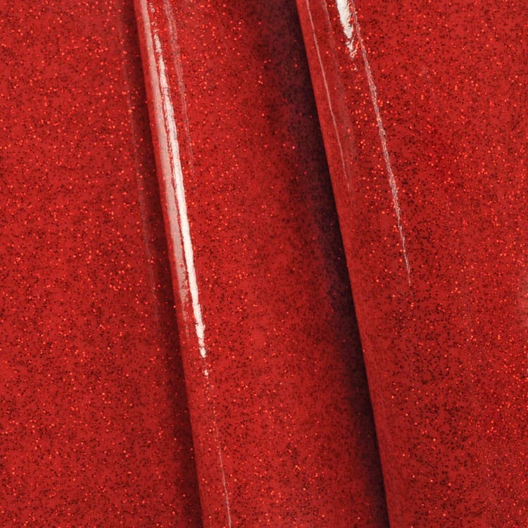 Ruby Red Sparkle Vinyl