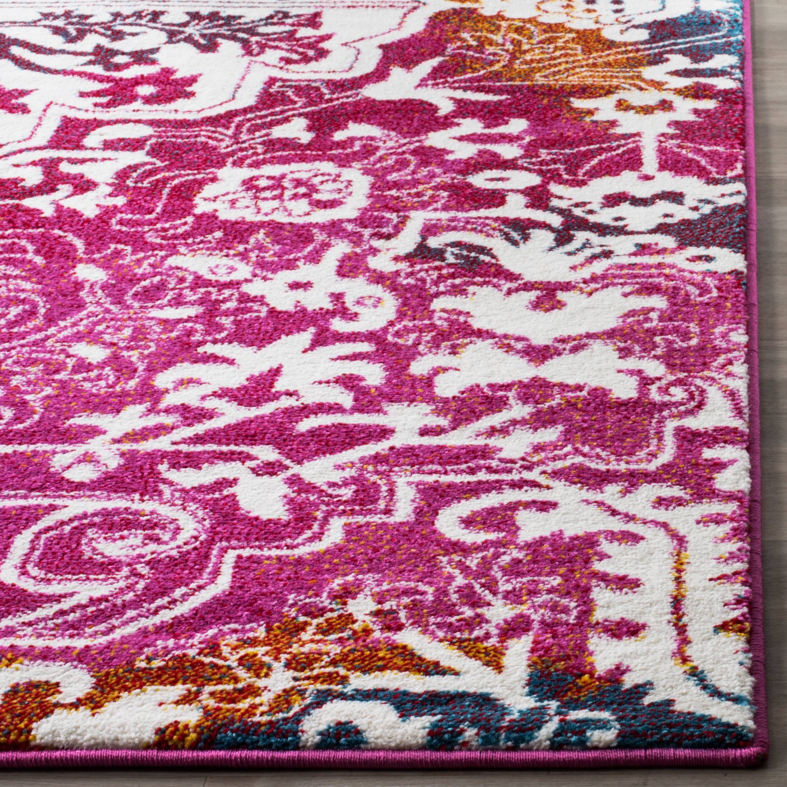 Water Color Boho Contemporary 2&#x27;-2&#x22; X 8&#x27; Area Rug