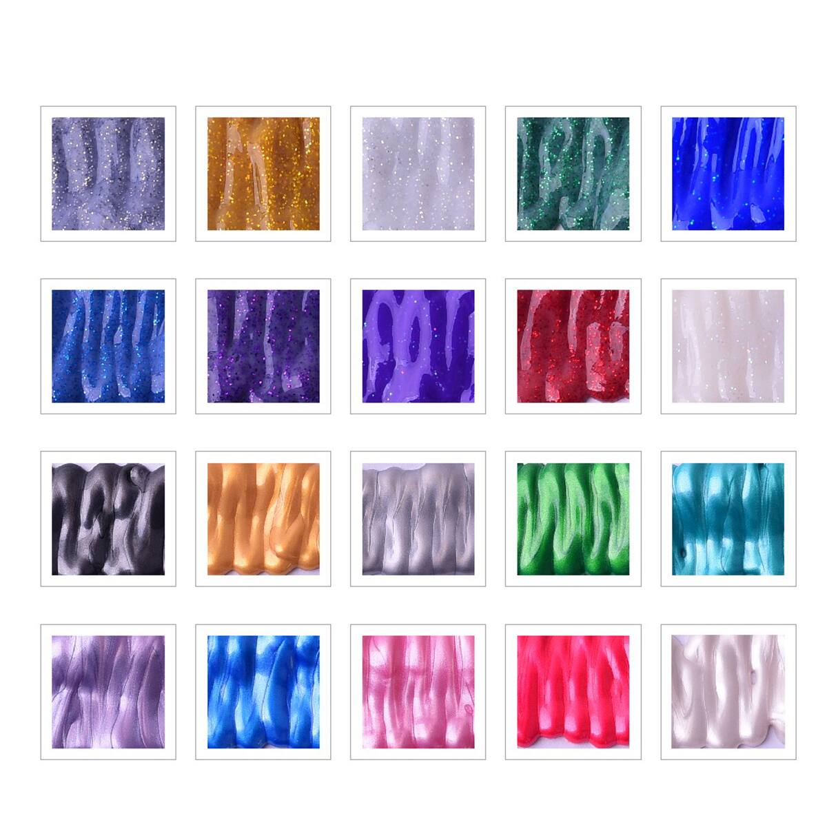 Glitter & Pearlescent 3D Fabric Paint Kit by Imagin8™