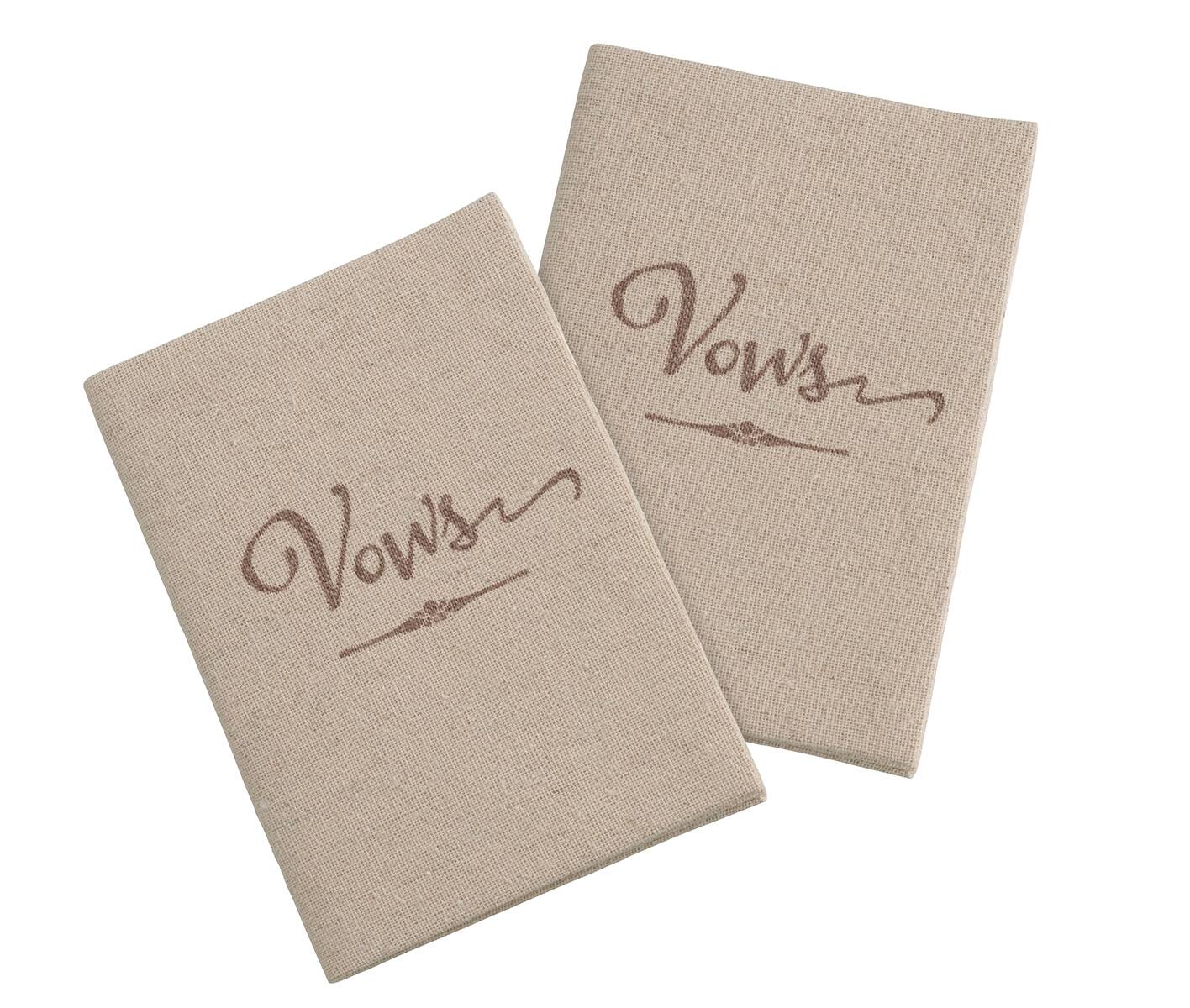 Lillian Rose Set of 2 Vows Books, Tan | Michaels®