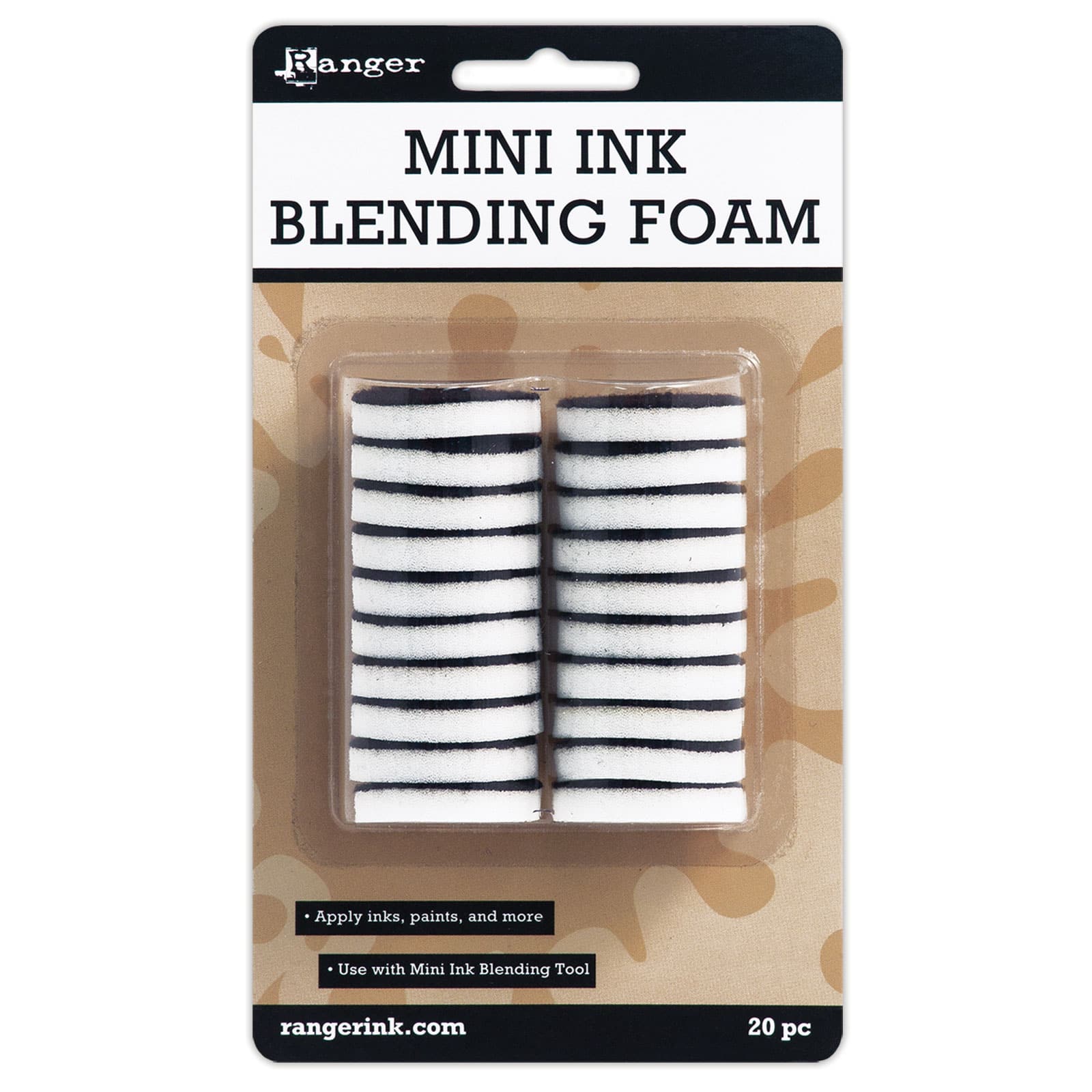12 Packs: 20 ct. (240 total) Ranger Mini Ink Blending Foam