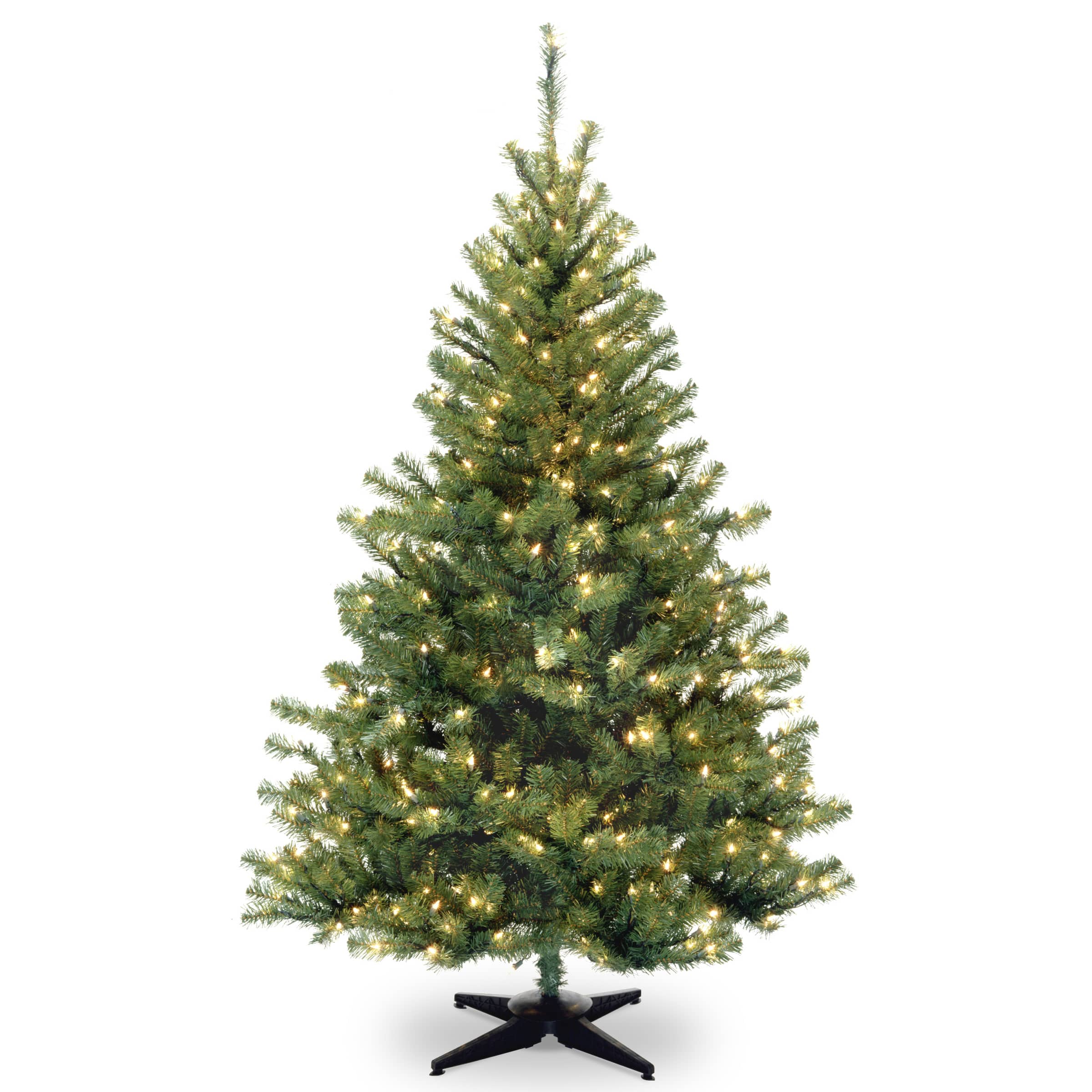 6ft. Pre-Lit Kincaid Spruce Full Artificial Christmas Tree, Clear Lights