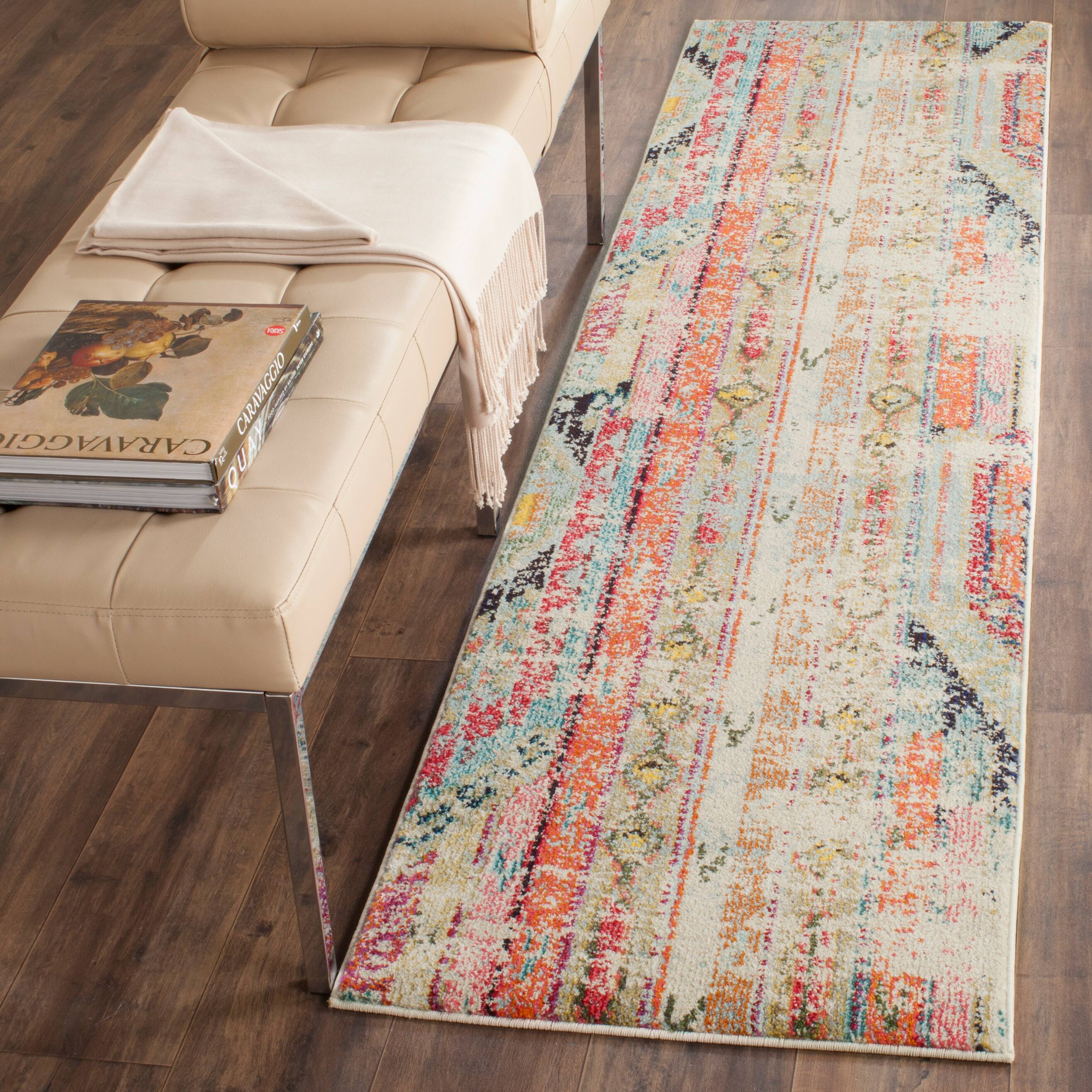 Monaco Vintage Diamond Rug