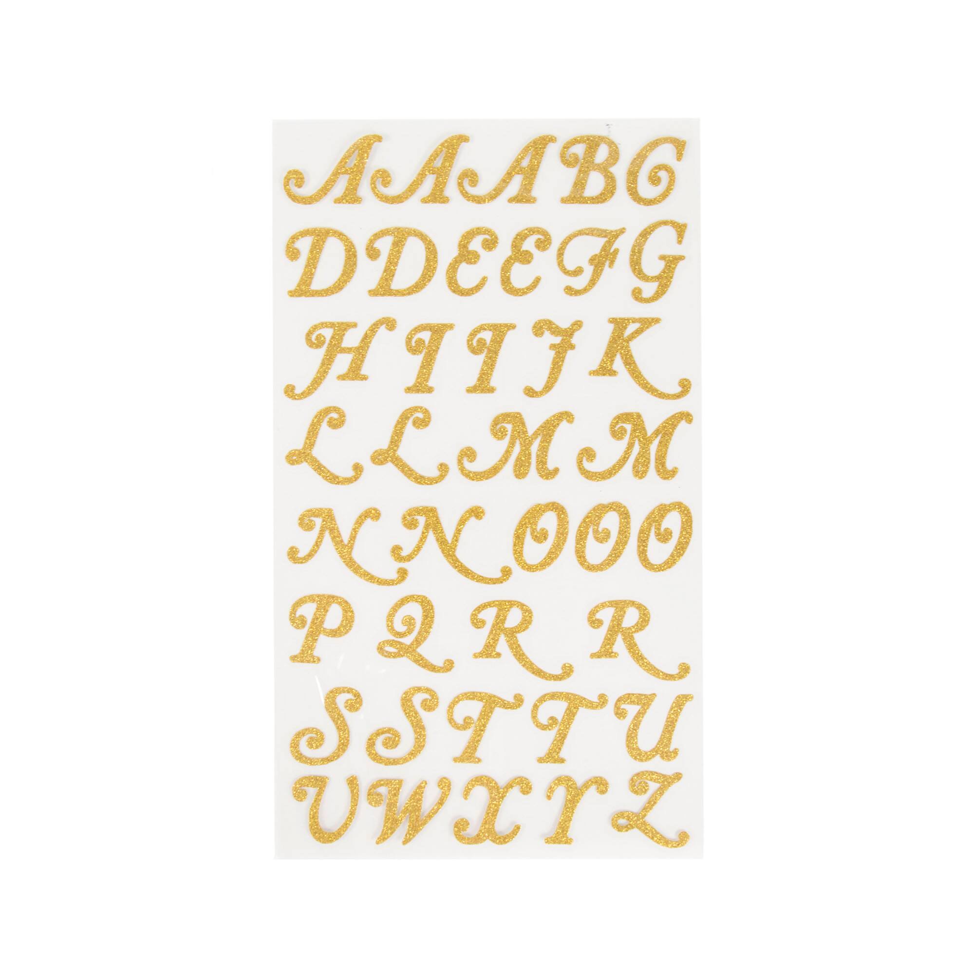 Shop for the Transfermations™ IronOn Glitter Caslon Letters at Michaels