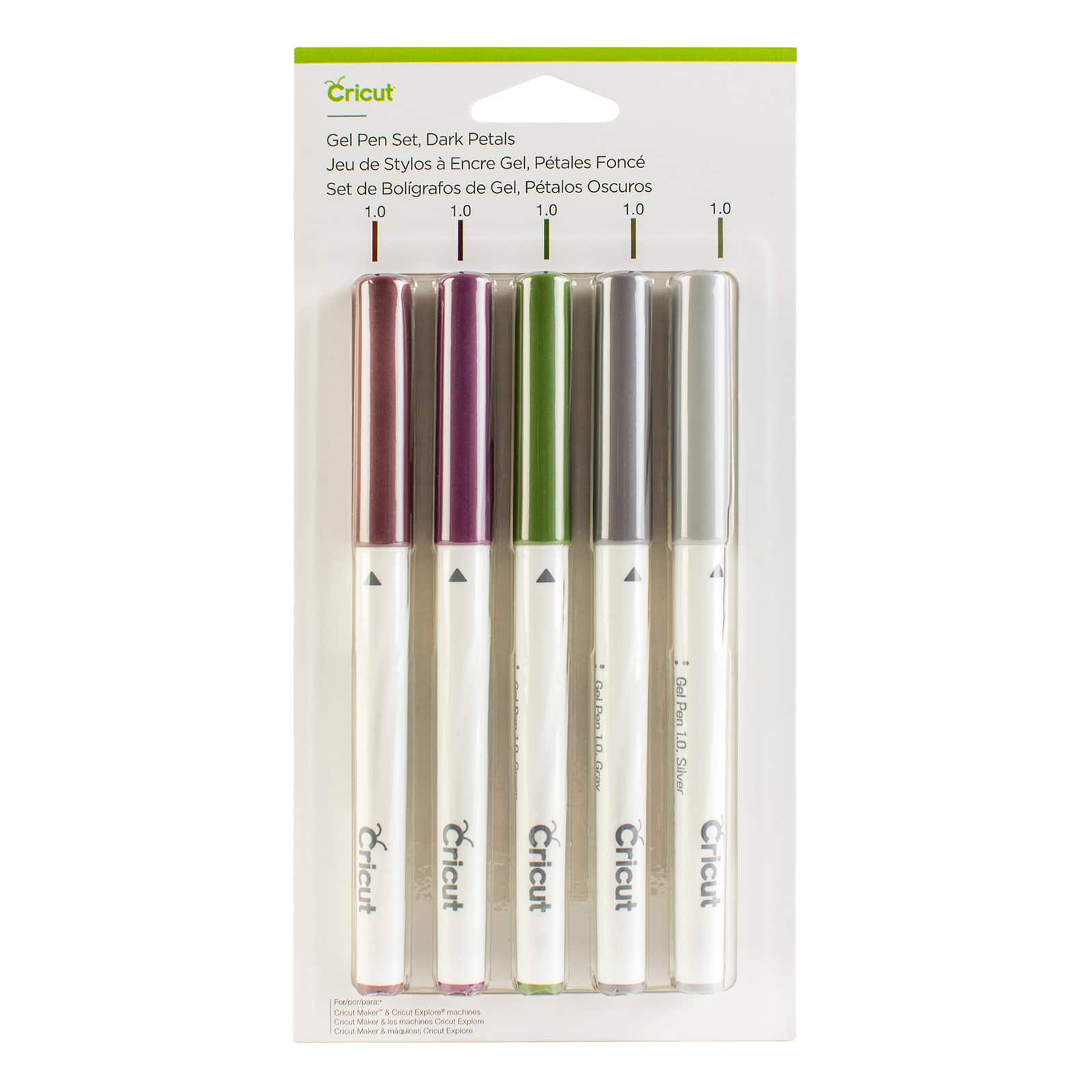 Cricut® Gel Pen Set, Dark Petals