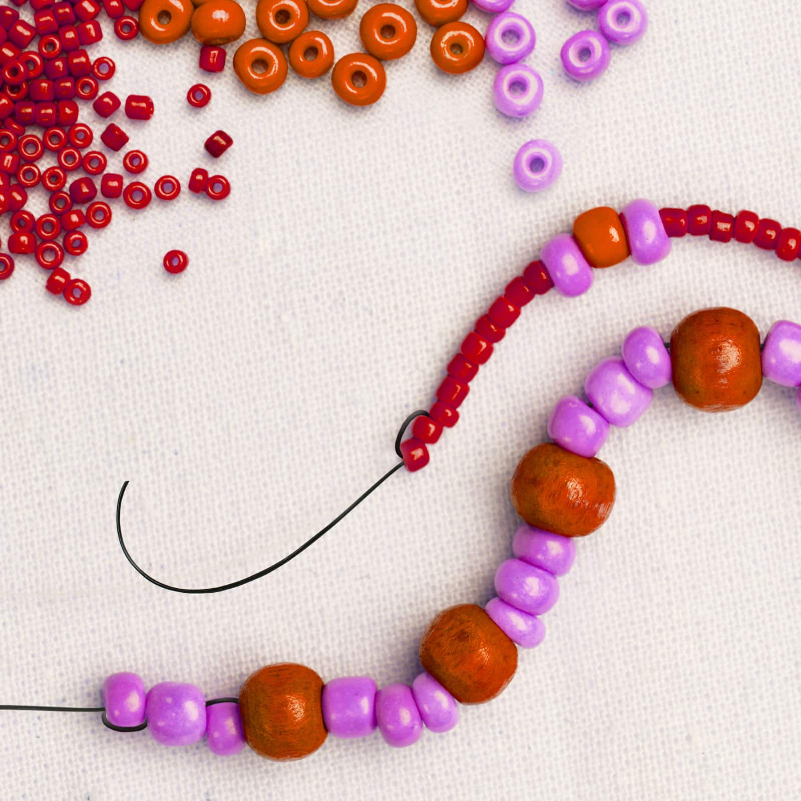 beading with stretch magic