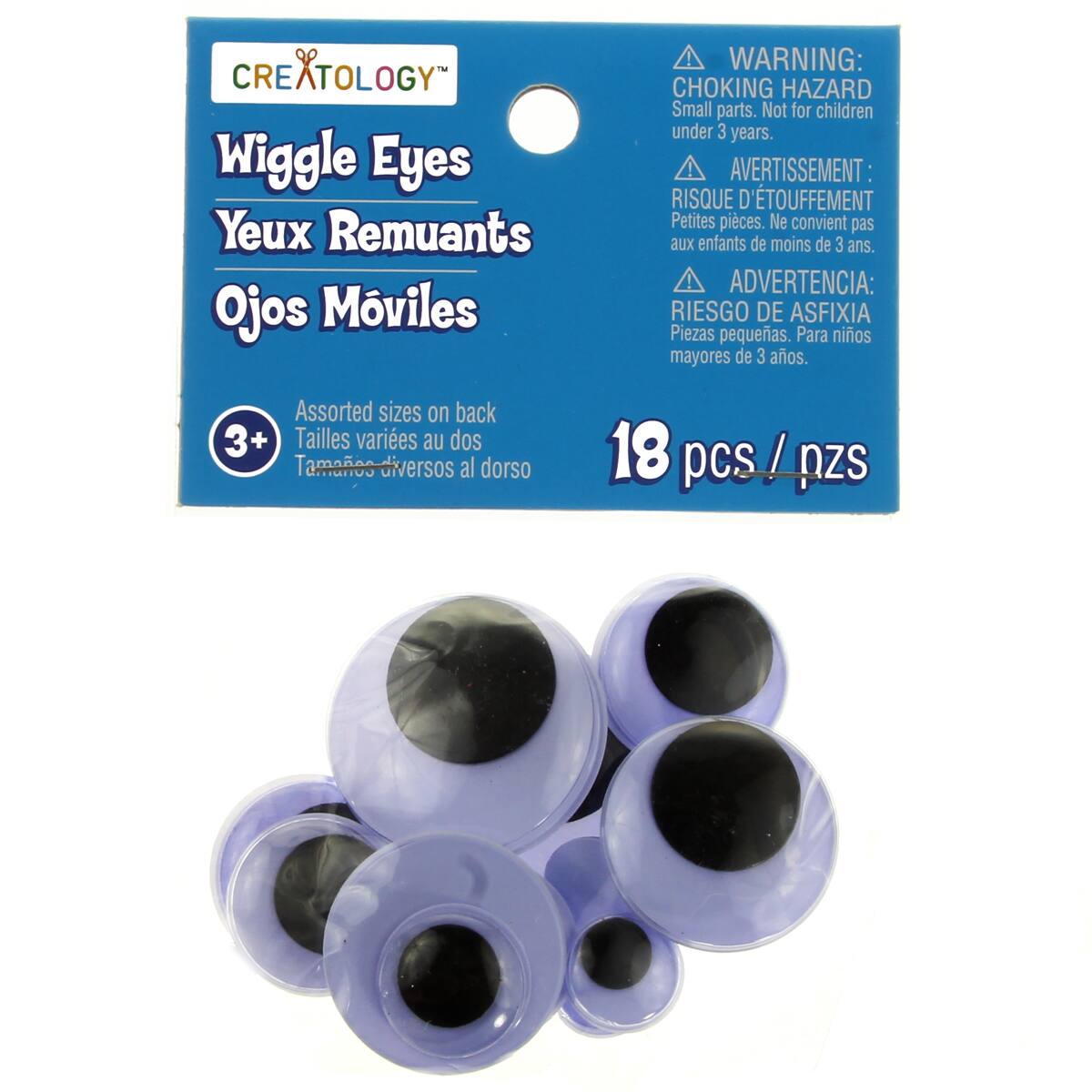Find the Wiggle Eyes by Creatology™, 18 ct. at Michaels