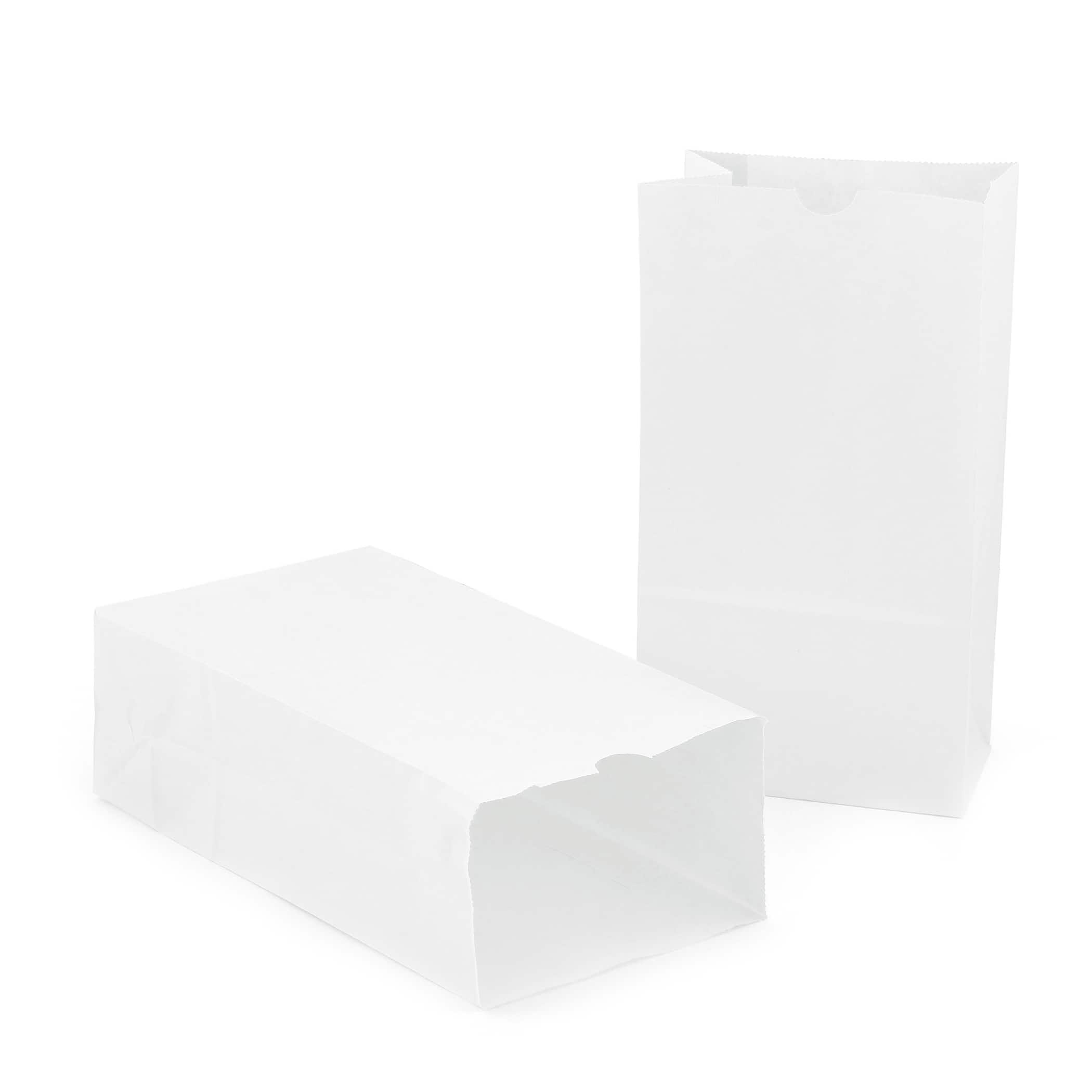 White Pinch-Bottom Paper Bags  Craft and Classroom Supplies by Hygloss