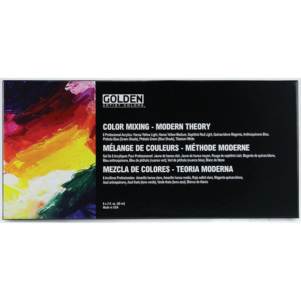 Golden Artist Colors&#xAE;, Modern Theory Color Mixing Set