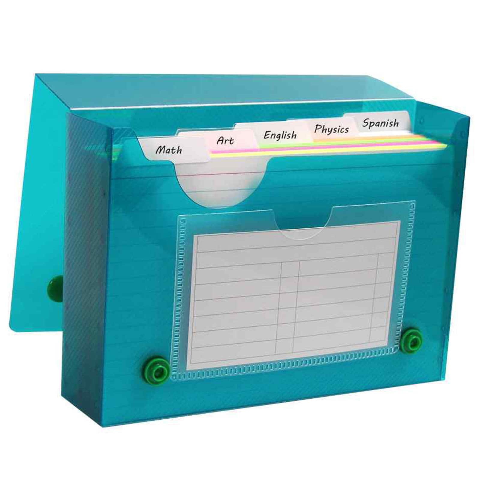 C-Line&#xAE; 3&#x22; x 5&#x22; Index Card Case, Assorted Colors, Pack of 24