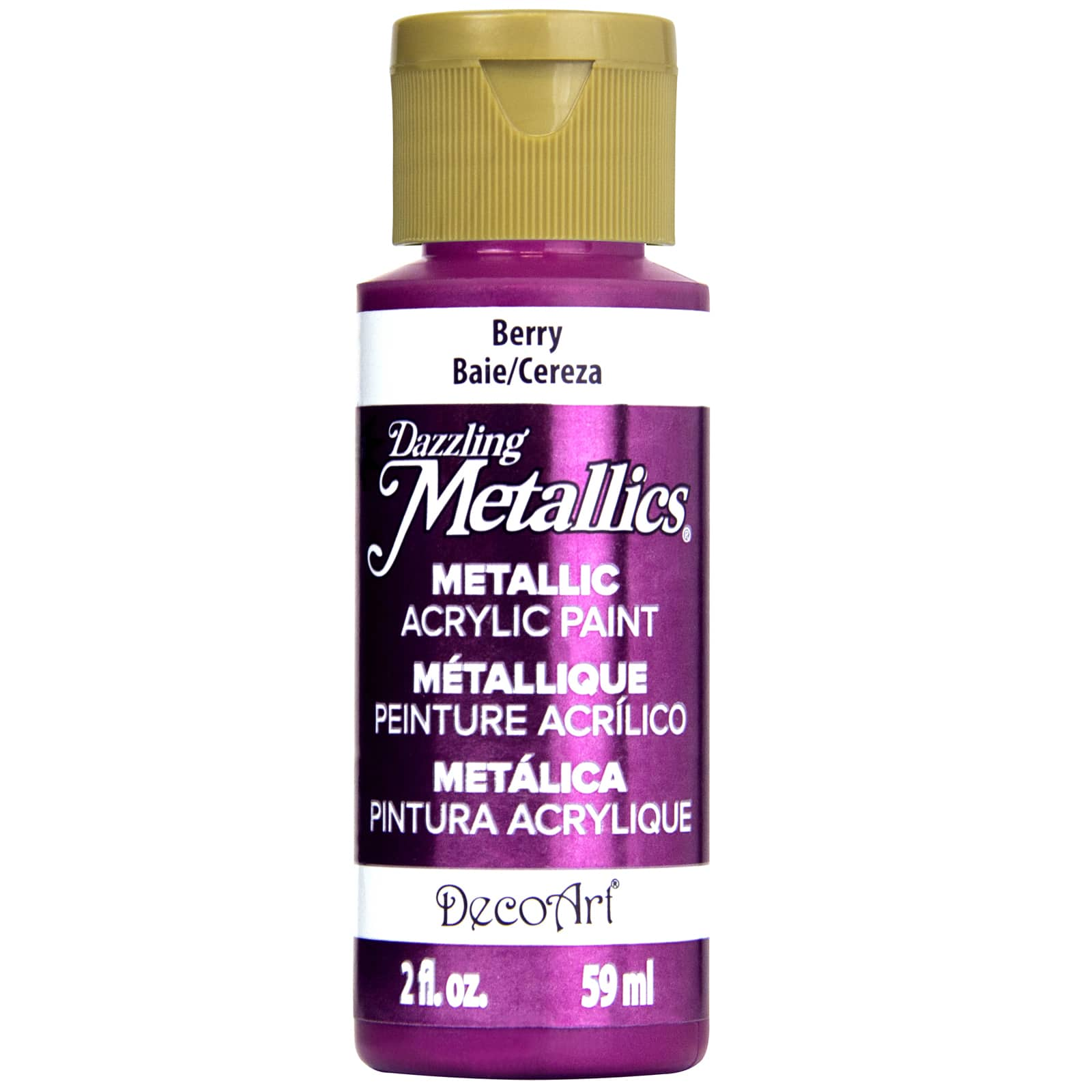 Buy in Bulk - 12 Pack: DecoArt® Dazzling Metallics® Paint, 2oz. | Michaels