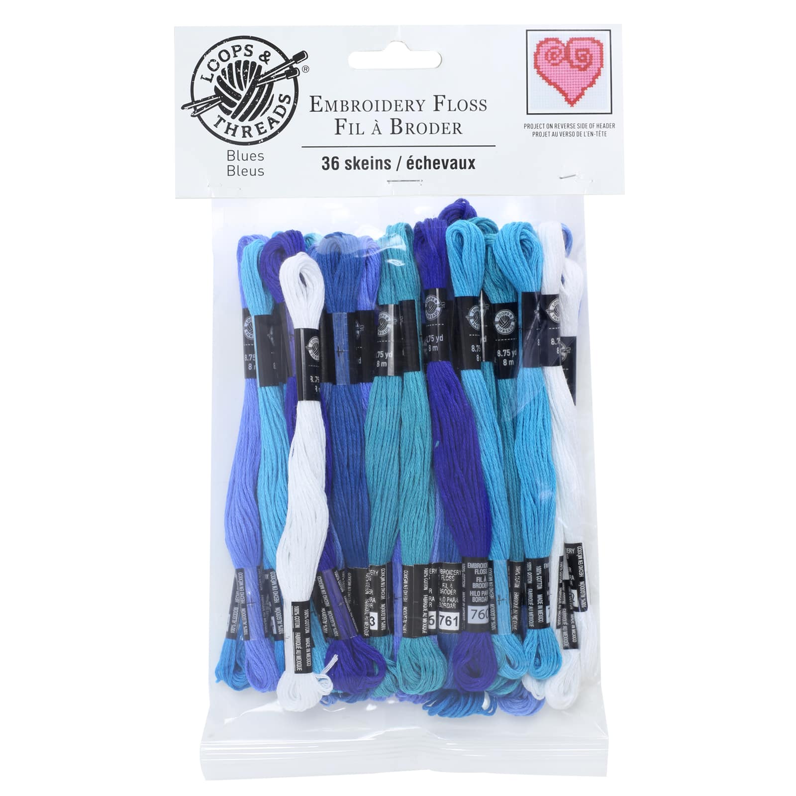 Blues Embroidery Floss By Loops &#x26; Threads&#xAE;