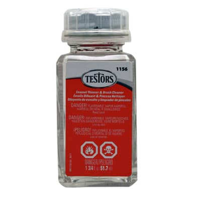 Testors Enamel Thinner, 1.75 oz. 