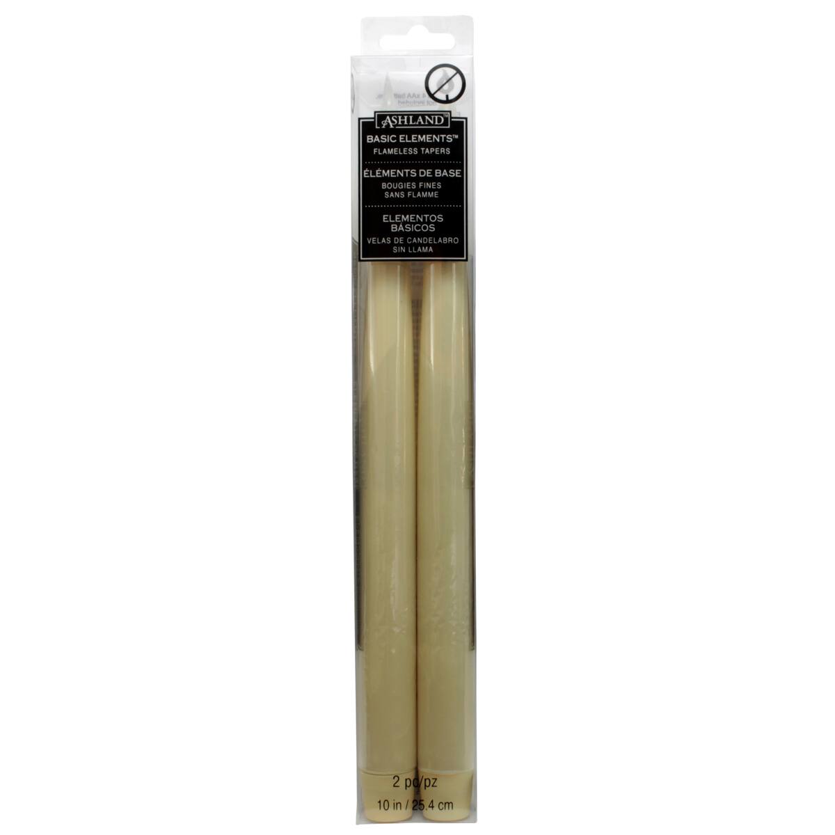 Ashland Basic Elements Flameless Tapers, 10