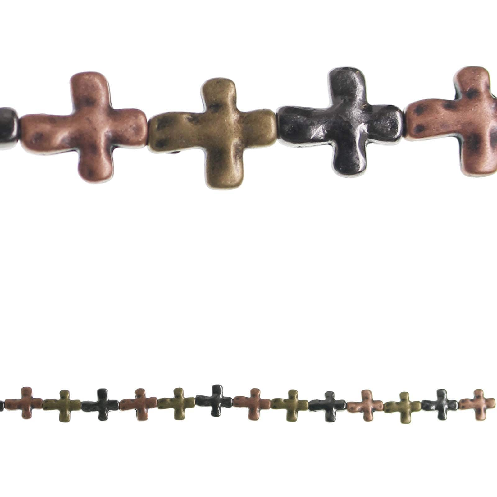 Cross Bead Wooden Rosary Rugged Rosaries®