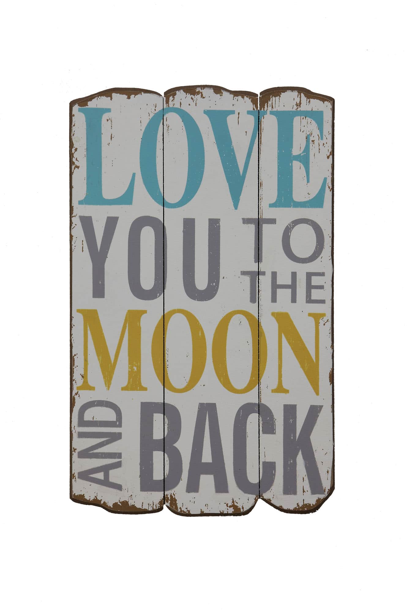 Hello Honey® Love You to the Moon and Back" Wall Décor