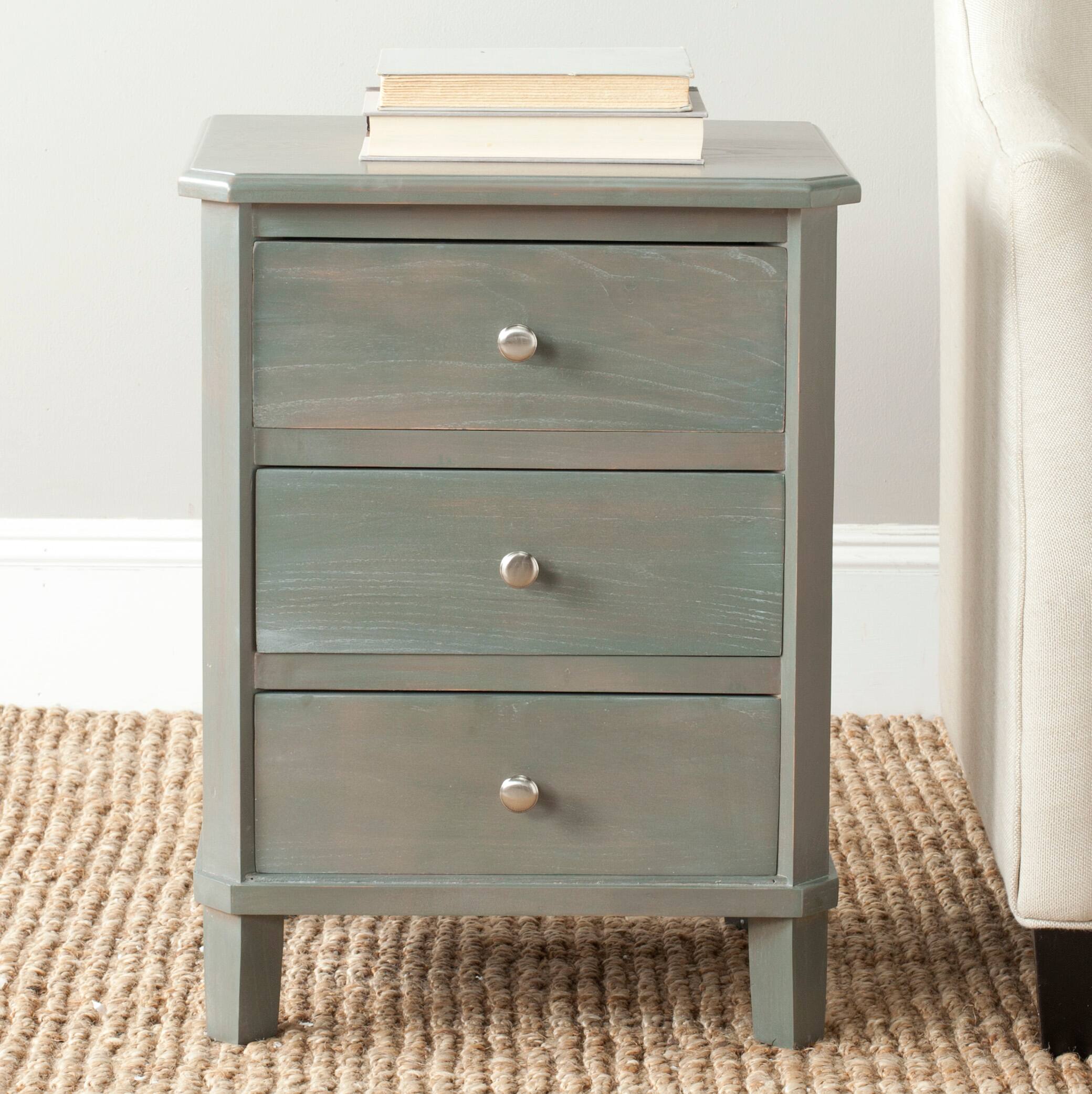 Joe End Table in Ash Grey