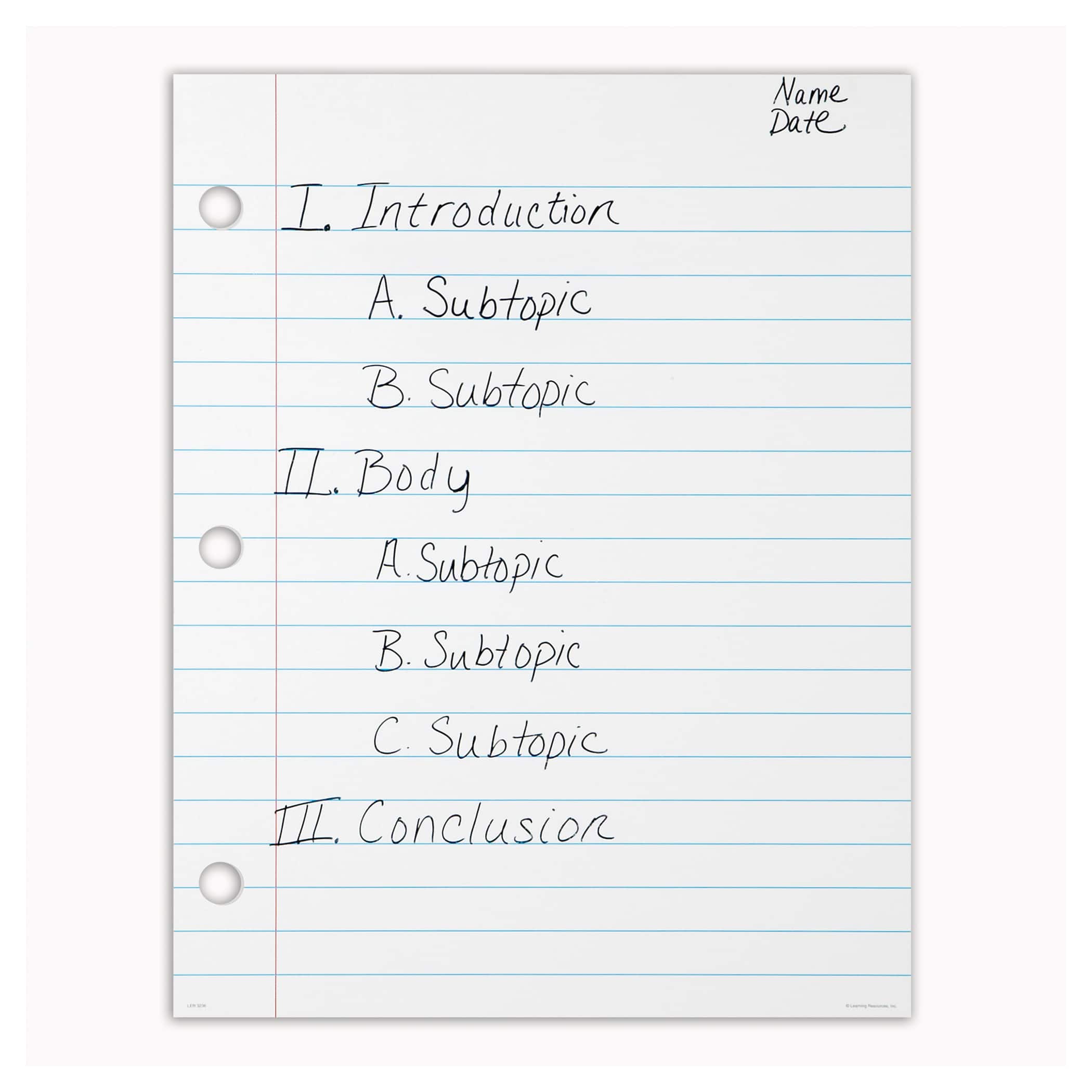 Magnetic Demonstration Notebook Paper, Write On/Wipe-Off