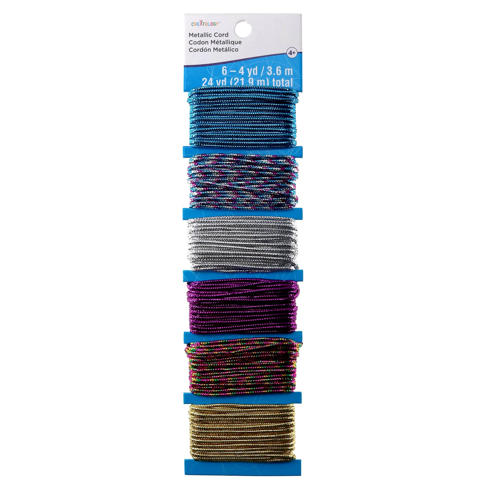 12 Packs: 6 ct. (72 total) Metallic Cords by Creatology™