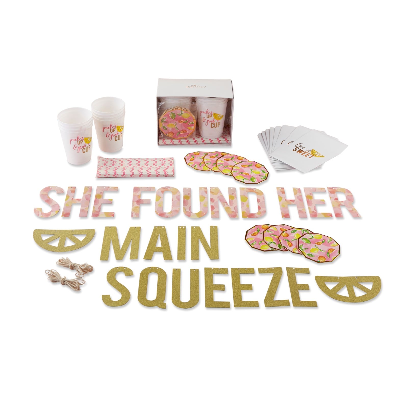 Kate Aspen&#xAE; She Found Her Main Squeeze 49 Piece Party Kit