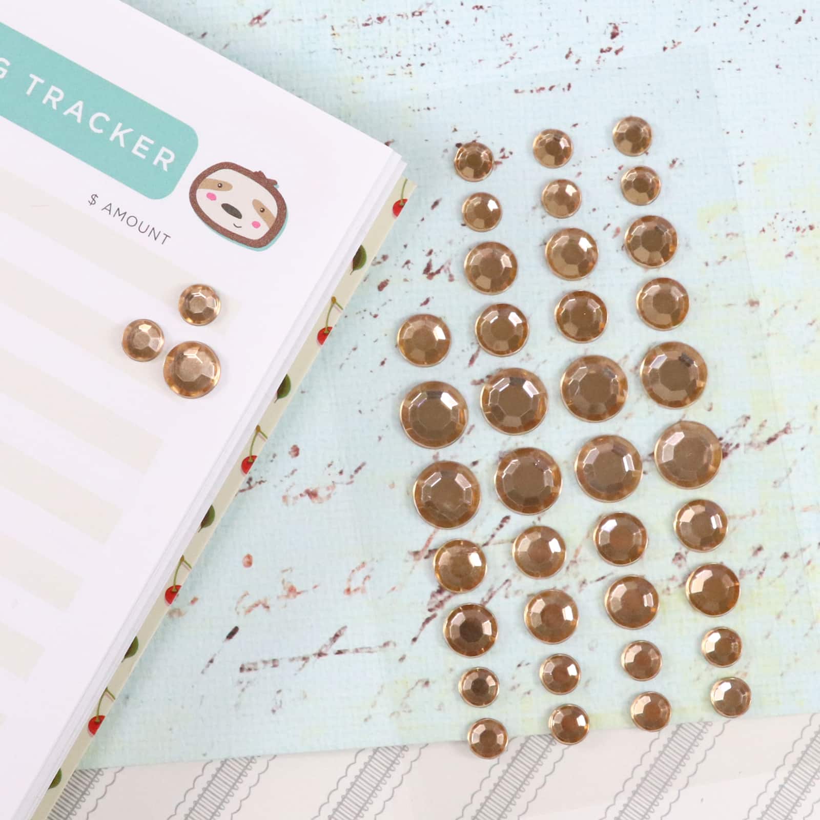 24 Pack: Assorted Acrylic Rhinestone Stickers by Craft Smart™